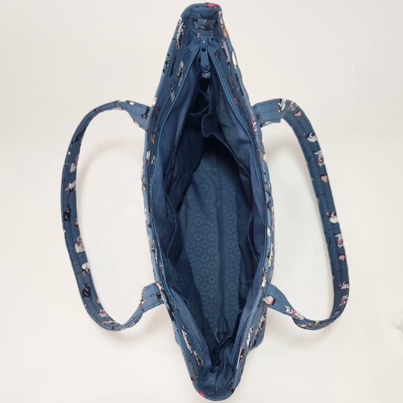 NWT Vera Bradley Cat's Meow Carry On Travel Bag Zip Top Large Tote - Picture 5 of 7